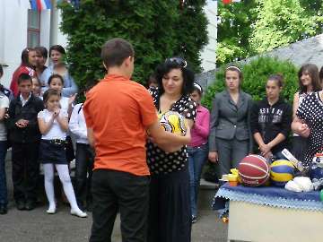 Благотворительная акция «Citius, altius, fortius» в школе-интернате г.Терек, весна 2012 г._5